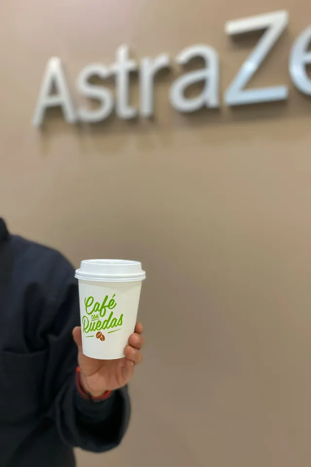 Café con Ruedas en el evento corporativo de AstraZeneca