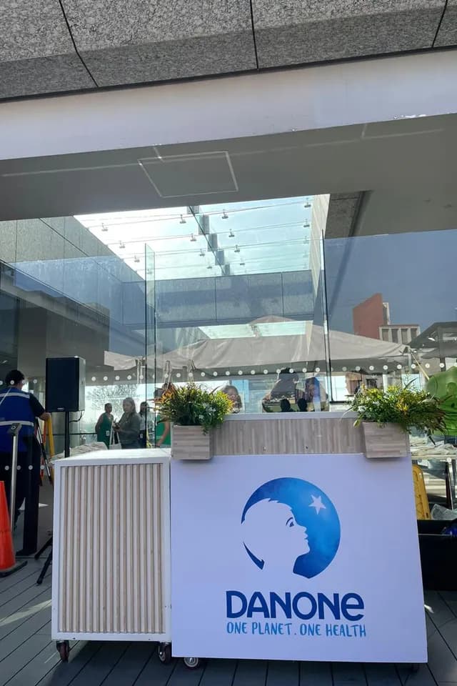 Café con Ruedas en el evento corporativo de Danone