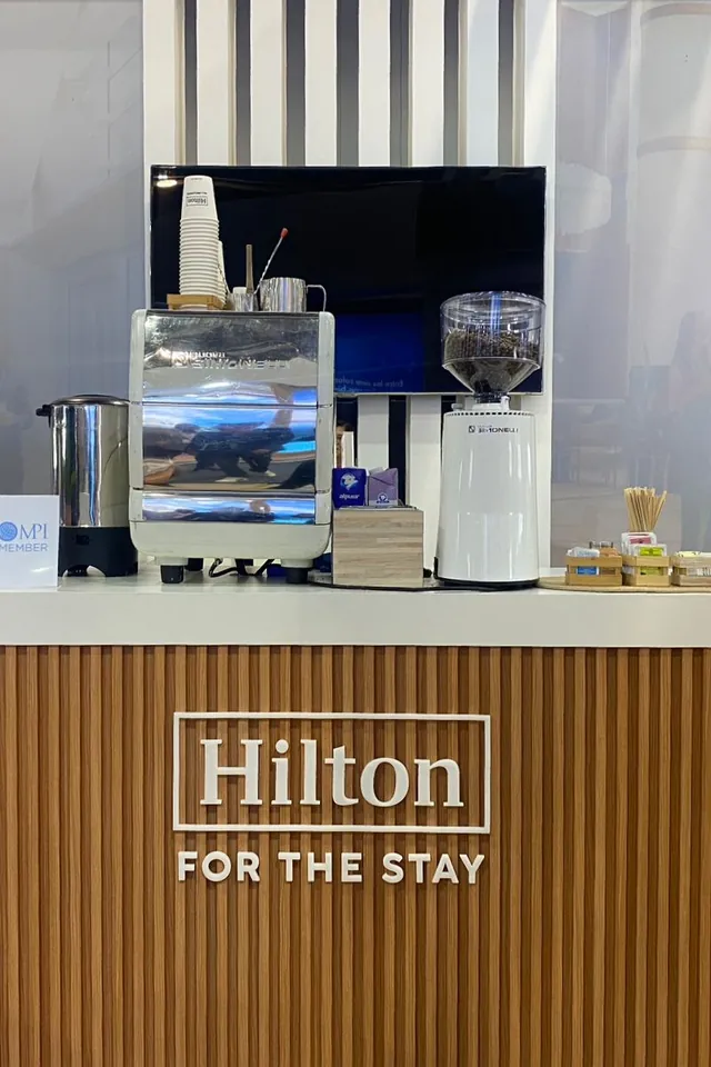 Café con Ruedas en el evento corporativo de Hilton