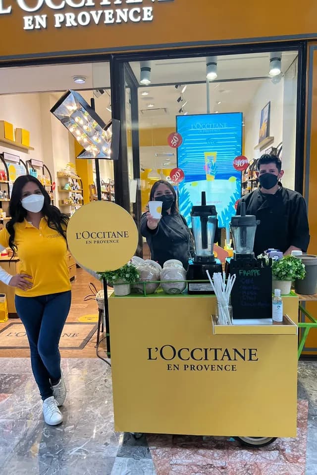 Café con Ruedas en el evento corporativo de L'Occitane