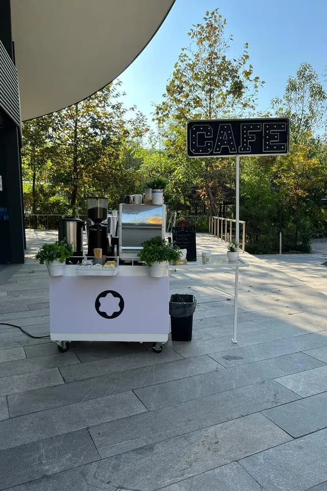 Café con Ruedas en el evento corporativo de Montblanc