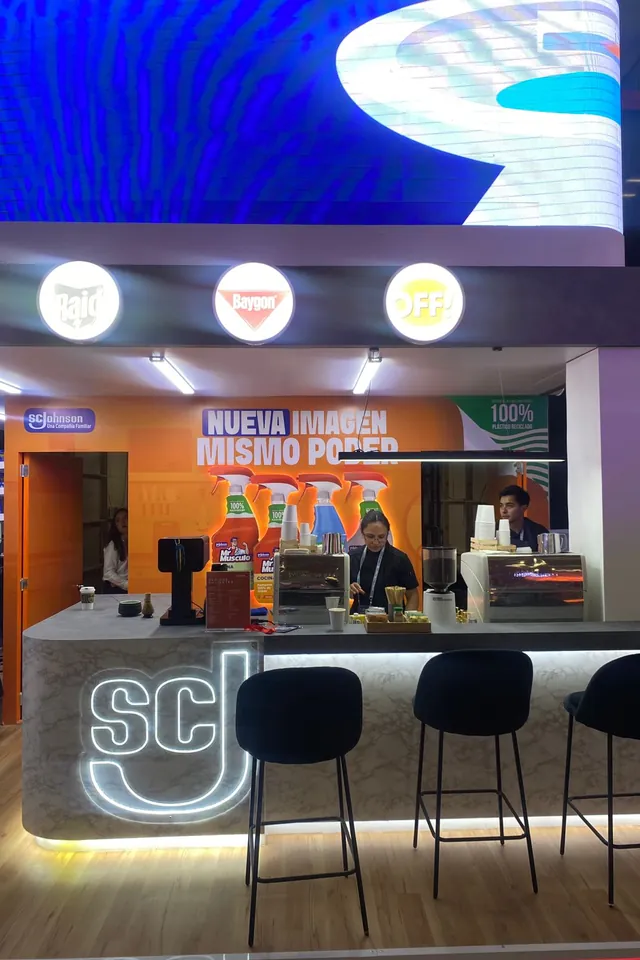 Café con Ruedas en el evento corporativo de SC Johnson
