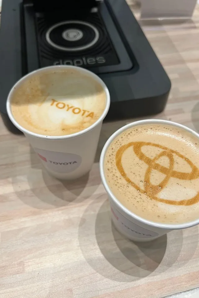 Café con Ruedas en el evento corporativo de Toyota