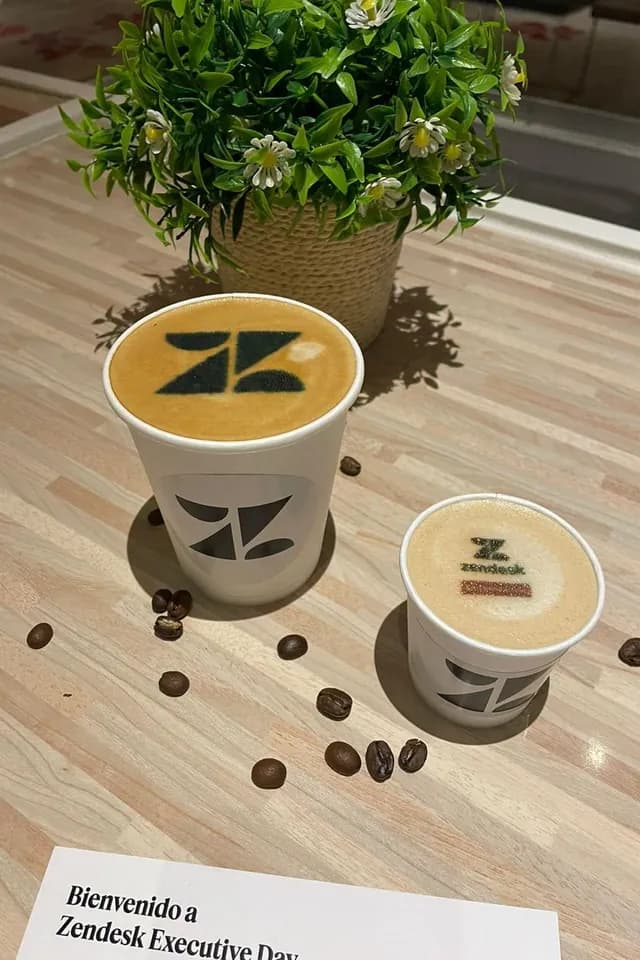 Café con Ruedas en el evento corporativo de Zendesk